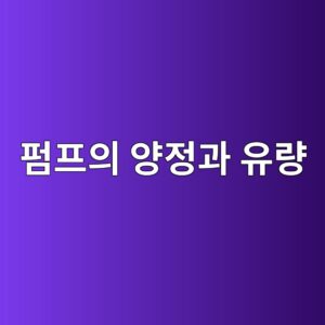 펌프의 양정과 유량은 무엇을 의미하는가 3 ed8e8ced9484ec9d98 ec9691eca095eab3bc ec9ca0eb9f89 1786600996